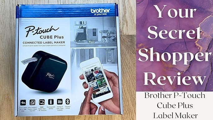 Brother P-Touch Cube PT-P710BT ホワイト Brother P-Touch Cube Plus PT-P710BT label printer review